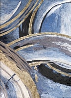 СИНЯЯ АБСТРАКЦИЯ 70/100